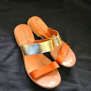Cocobelle Leather Sandals Size 7.5 Women's